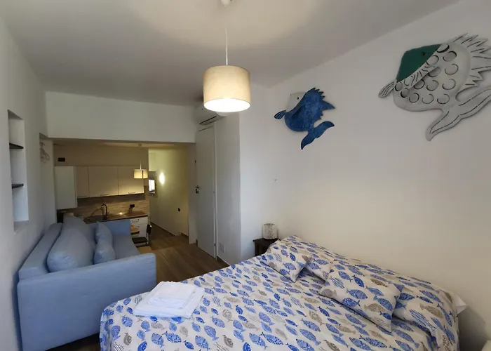 Ai Pesci Blue Flat Rapallo